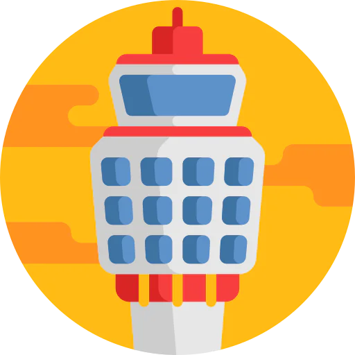 Control tower icon