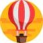 Hot air balloon icon 64x64