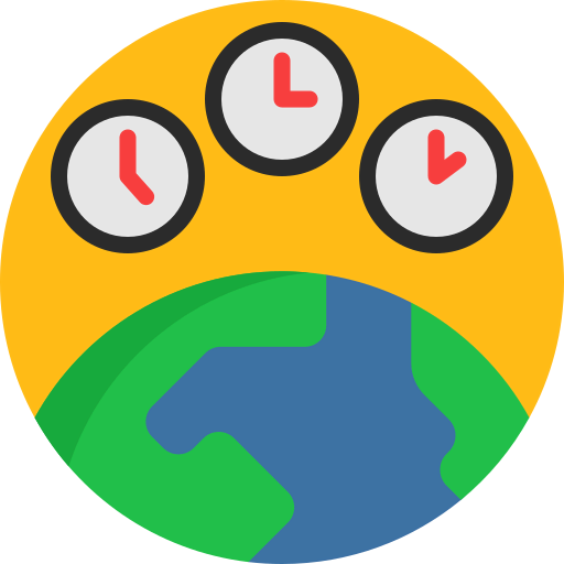 Time zone icon
