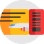 Plane ticket icon 64x64