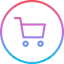 Shopping cart icon 64x64