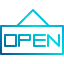 Open sign 图标 64x64