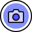 Photo camera icon 64x64