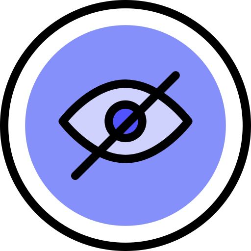 Hide icon