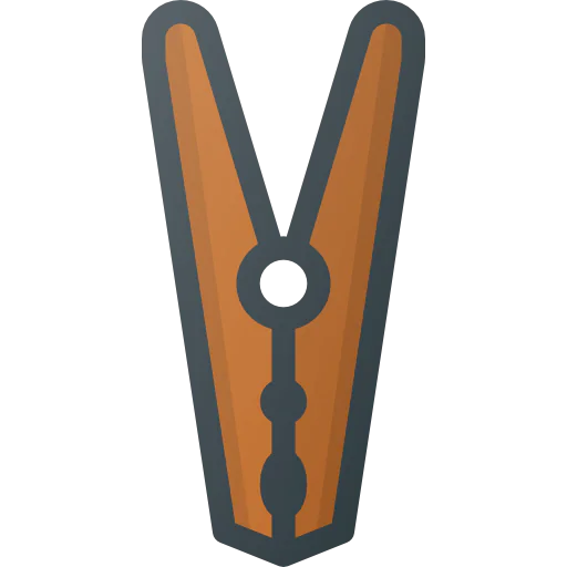 Clothes peg icon