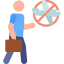 Cancelled flight Symbol 64x64