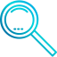 Magnifying glass icon 64x64