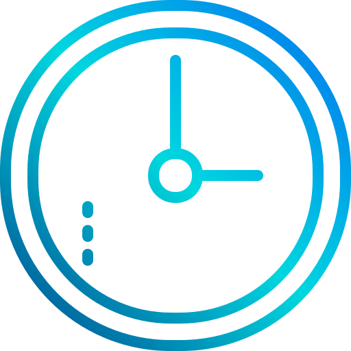 Wall clock icon