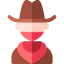 Cowboy Ikona 64x64