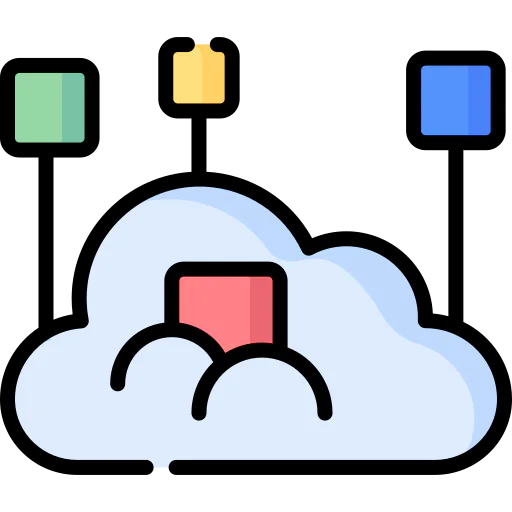 Cloud computing アイコン