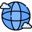 Earth grid icon 64x64