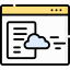 Cloud server icône 64x64