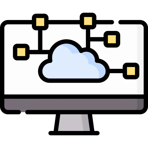 Cloud computing ícone