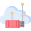 Cloud computing biểu tượng 64x64