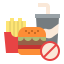 No fast food Ikona 64x64