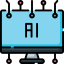 Artificial intelligence Symbol 64x64