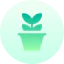 Plant pot icon 64x64