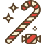 Candy cane icon 64x64