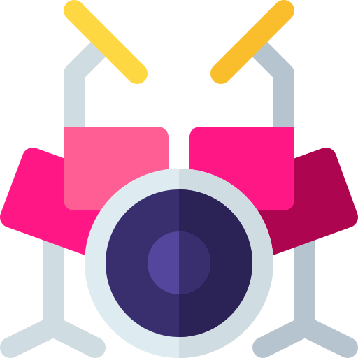 Drum set icon