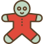 Gingerbread man Ikona 64x64