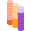 Bar chart icon 64x64