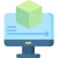3d modeling biểu tượng 64x64