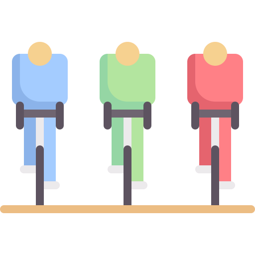 Cyclists icon