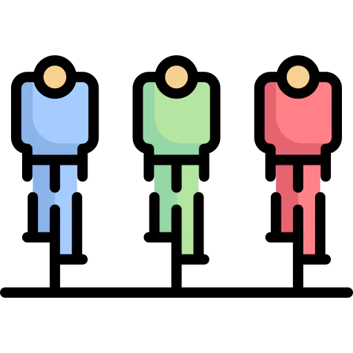 Cyclists icon