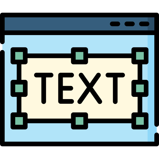 Text editor Ikona