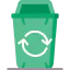 Dustbin Symbol 64x64