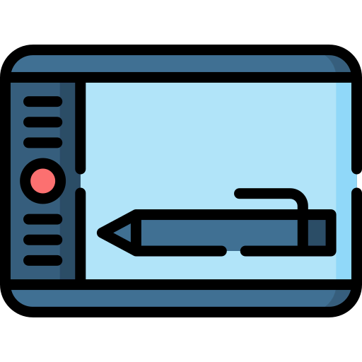 Pen tablet icon