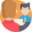 Interview Symbol 64x64