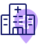 Hospital building icon 64x64