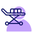 Medical stretcher icon 64x64