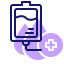Blood bag icon 64x64