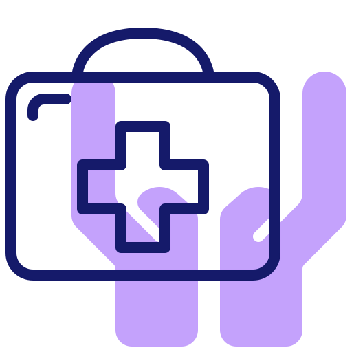 First aid kit icon