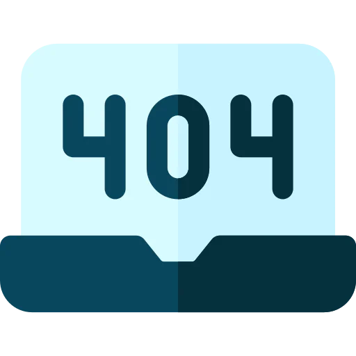404 error icon