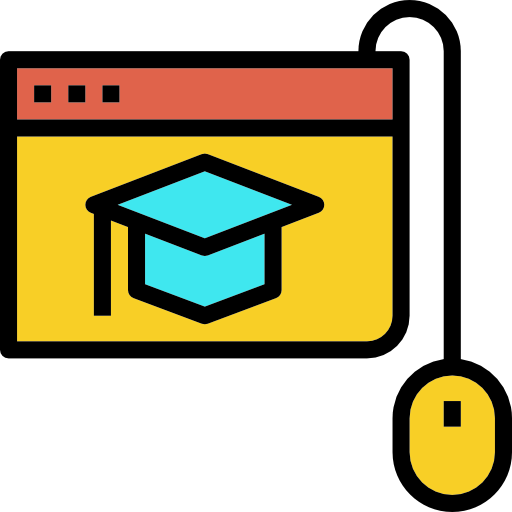 Online learning icon