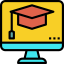 Online learning icon 64x64