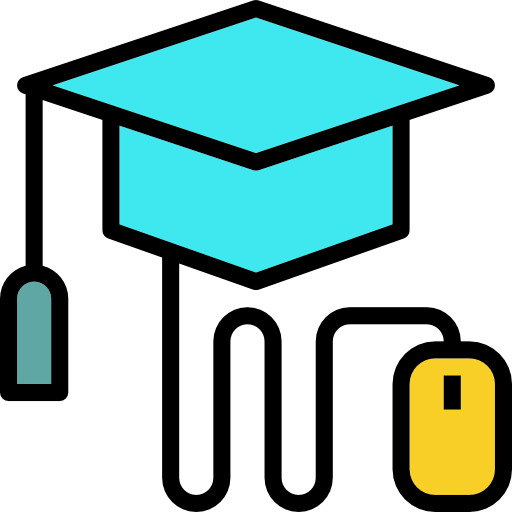 Online learning icon