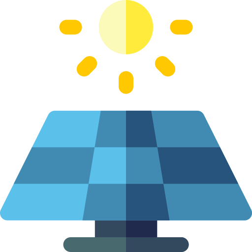 Solar panel icon