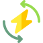 Renewable energy icon 64x64