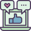 Social media icon 64x64