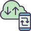 Cloud computing icon 64x64