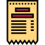 Receipt icon 64x64
