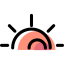 Sun icon 64x64