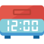 Digital clock icon 64x64