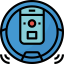 Robot vacuum cleaner 图标 64x64
