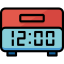 Digital clock icon 64x64