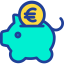 Piggy bank icon 64x64
